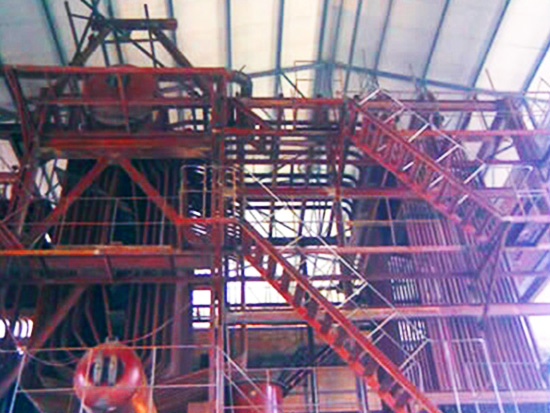 80噸循環(huán)流化床鍋爐